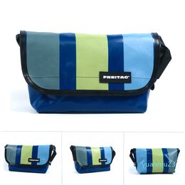 Freitag Swiss Ambiental Protection Trend Bag de lazer de moda masculina e feminina One-ombro esportes ao ar livre Tarpaulin Messenger Bag