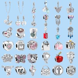 925 sterling silver charms for pandora jewelry beads Bracelets Accessories Pendant Dangle Charm Bead Pendant