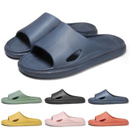 Men Women Summer Light Weight Bathroom Shower Slippers Silent Practical Couple Slide Comfortable Soft Mens Womens Home Indoor Outdoor Beach Sandals Hole Shoes A015