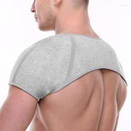 Back Support Bamboo Charcoal Fibre Double Shoulder Brace Compression Belt Badminton Volleyball Sport Protector