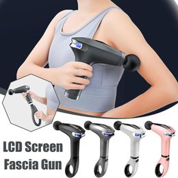 Full Body Massager Portable Professional Massage Gun For Body Back and Neck Pain Relief Deep Tissue Muscle Massage Body Relaxation Exercising G7A7 230510