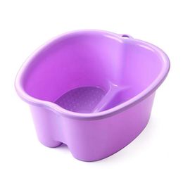 Basins Large Foot Bath Spa Tub Basin Bucket Soak Feet Detox Pedicure Massage 3 Colours