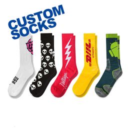 Socks Wholesale Compression cotton No MOQ Free Man design OEM personalized fashion crew bamboo cotton dress sock men custom socks stock lot