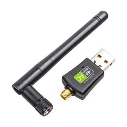 600M dual frequency drive free wireless network card wireless receiver USB WiFi adapter WiFi dongle
