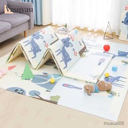 Baby Rugs Playmats 200x180cm Baby Play Mat Folding Anti-slip Puzzle Baby Mat Toys for Children's Mat Kids Room Decor Activity Gym Crawling Pad New