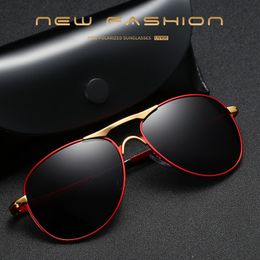 Sunglasses MAYTEN Luxury Pilot Polarized Sunglasses for Men Women Driving Fishing Retro Sun Glasses Brand Designer Male Metal Eyeglasses 230511