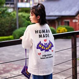 HUMAN MADE Fun Print Bamboo Cotton Short Sleeve T-shirt for Men Women 24