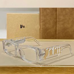 23SS version mens or womens sunglasses Transparent frame PERI001 fashion all-match mirror legs with metal oversized letters top quality UV protection 100%