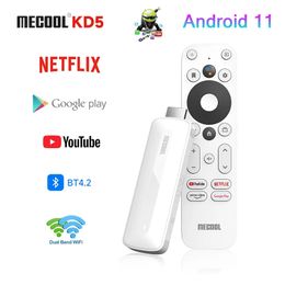 Mecool KD5 Netflix 4K TV Stick Amlogic S805X2 TV Box Android 11 1GB 8GB Google Certified Support AV1 Dual Wifi TV Dongle