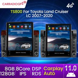 128G IPS RDS DSP Android 11 Car dvd Radio for Toyota Land Cruiser LC 200 2007-2020 GPS Navigation Carplay Auto 4G LTE WIFI