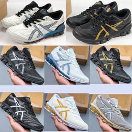 As Gel Quantum 360 VII Herren Laufschuhe Gold Schwarz Silber Grün Weiß Blau Grau Hyper Speed Marathon Mesh Freizeitschuh Gelb Rot Street Knit Sport Sneakers DMZ01430