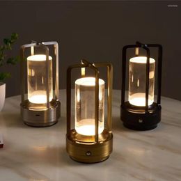 Night Lights Attractive Desk Lamp High Strength Bedside Flicker Free Decorative Outdoor Camping Light