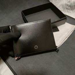 Dollar Bills Clips Men Designer purse High End Leather Wallets Credit Card Holders Pocket Wallet Luxury Cash Clips Handbags Messenger Bags Passport Holders