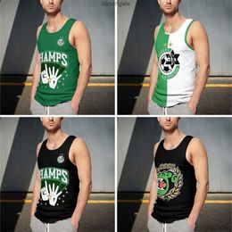 Israele Maccabi Haifa Green Apes Athletic Men s Hd Print Tank Top Muscle Tee Maglietta senza maniche Maglietta senza tag