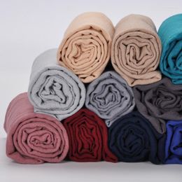 Scarves 90x180cm Large Cotton Linen Scarf Wrap Hijabs For Woman Bufandas Invierno Mujer