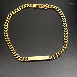 Chains 1017-ALYX-9SM NECKLACE Men Women 1:1 High Quality Golden White ALYX Necklaces