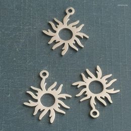 Charms Stainless Steel Sun God Charm Wholesale Pendant Bulk Jewellery Making Supplies Necklace Bracelet Earring Keychain DIY Craft