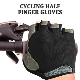 Sports Gloves Cycling Gloves Half Finger Gym Gloves Women Men Summer Fishing Bicycle Bike Fingerless MTB Gloves Anti-Slip Bicycle Accessories P230516