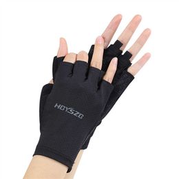 Sports Gloves Cycling Fingerless Gloves Professional Gym Fitness Breathable Anti-Slip Women Men Half Finger Summer Fishing Female Bike P230516