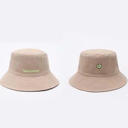 Wide Brim Hats Double-faced Unisex Bucket Hat Candy Color Sunscreen Women Outdoor Travel Cycling Caps Fisherman Hip Hop Panama Cap