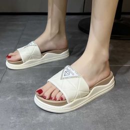 Slippers Summer Women's Slippers Platform Crystal Slippers Indoor Home Slides Female Casual Shoes Outdoor Clogs Beach Sandals Flip Flops G230512