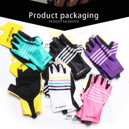Sports Gloves Fingerless Cycling Gloves DH Nylon Sport Gloves for Bike Anti-slip for Road Running Camping Hiking P230512