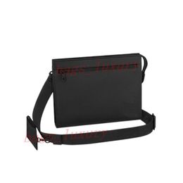Men Handbag Designers Litchi Stria Shoulder Bags brand Messenger Bag zipper Fashion Luxurys Bags Genuine Leather Wallet Cross body Waist Pack