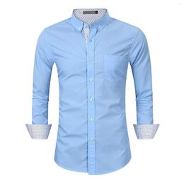 Men's T Shirts Men's Long Sleeved European And American Business Interior Printed Holiday Loose Breathable Streetwear 3D Print Camisa