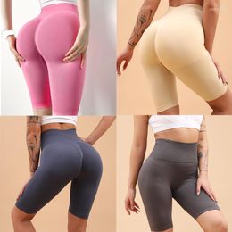 Active Shorts Bubble BuWorkout Yoga Scrunch Seamless Tights Leggings Woman Gym High Waist Fifth Pants Push Up Fitness Cycling