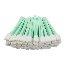 Cotton Swabs 50pcs 51 inch Square Rectangle Foam Cleaning Swab Sticks for Solvent Format Inkjet Printer Roland Optical Equipment 230511