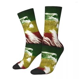 Men's Socks King Of Judah Rastafarian Rasta Lion Men Women Jamaica Flag Jamaican Proud Spring Summer Autumn Winter Gifts