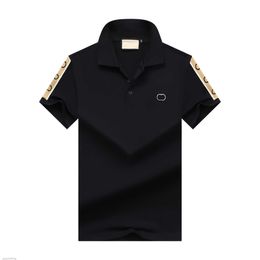 Summer men polo shirt designer Cotton TShirts Solid Color Short Sleeve Tops Slim Breathable Men's streetwear Male Tees Asia size M-XXXL uomo gu331 YUK1 R3NX