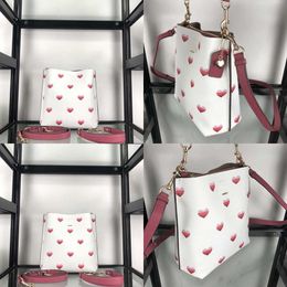 cbag Evening Bags Heart Tote Designer s Boston Women Luxury Handbags White Leather Handbag Crossbody Shoulder Purses s