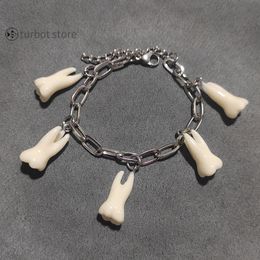 Chain Hellis Other People The Same Tooth Bracelet Jewelry 230511