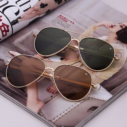 Sunglasses tion Men Women Sunglasses American Army Military Optical Original AO Sun Glasses Pilot Shades De Sol Masculino 8057 230511