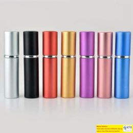 Party 5Ml Perfume Favor Aluminium Anodized Compact Atomizer Fragrance Glass Travel Refillable Spray Bottle 2024