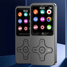 Mini MP3 MP4 Player 1.8 inch LCD Screen Bluetooth Speaker HiFi Music Player Portable Walkman with FM Radio Recording Pen E-book