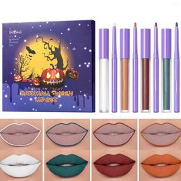 Lip Gloss Mist Silky Liner Glaze Set Portable Non-Stick Cup Stick For Women Durable Makeup Tools Women's Cosmetics Products