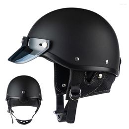 Motorcycle Helmets Retro Casco Moto Unisex Helmet Open Face Scooter Motorbike Racing Riding DOT Certification Cascos Para