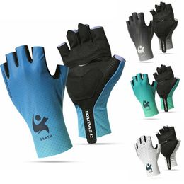 Sports Gloves Half Finger Cycling Summer Gloves Men Women Breathable Bicycle Non-slip Gloves Spring Fitness Motorcycle Fishing MTB P230512