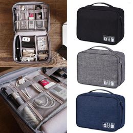 Storage Bags Behogar 24.5x18.5x10cm Waterproof Wear Resistant Bag Case Organiser For Electronics Digital Accessories Box