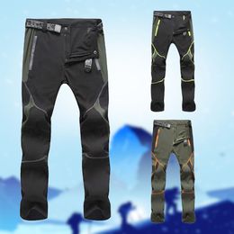 Men's Pants Men Straight Charged Sweatpant Waterproof Outdoor Hiking Trekking Sweatpants Zipper Climbing Casual Mens Trousers Cargo Pants 230512