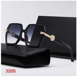 Designer Sunglasses Luxury Brand UV400 Eyewear Metal Gold Frame Sun Glasses For Men Women Mirror Sunglass Glass Lens