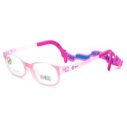 Sunglasses Frames Fashion Soft Silicone In Children's Glasses Adjustable Legs Students Comfortable Weak Vision Goggles Box Tidal Belt 330