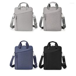 Briefcases Notebook Handbag For 15.6in Laptop Computer Tote Bag Briefcase Universal Shoulder Carrying Portable
