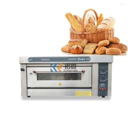 Electric Ovens Bakery Oven Rotary Bread With Steam Deck Equipment Combo High Quality Square Non Stick 1 Tray