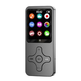 MINI MP3 MP4-spelare 1,8 tum LCD-skärm Bluetooth-högtalare Hifi Music Player Portable Walkman med FM Radio Recording Pen E-Book