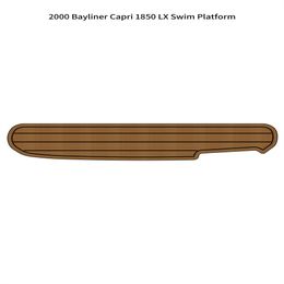 2000 Bayliner Capri 1850 LX Swim Platform Boat EVA Foam Teak Deck Floor Pad Mat