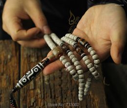 Party Favour Bodhi 108 Nine Eyes Dzi Bead Necklaces January Hainan Gaomi Crescent Beads And Bracelet Bracelets