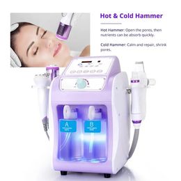 beuaty items mini dermabrasion hydra facial 6 in 1 skin tightening handles hydra facial jet aqua peel serum machine